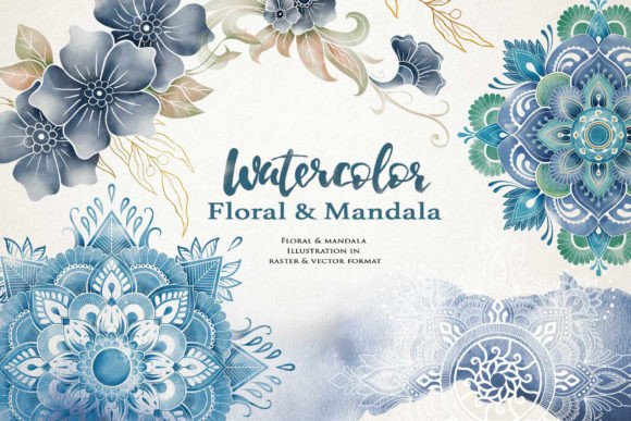 A Practical Guide to the Nautical Floral Mandala Watercolor Resource Set