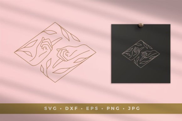 Handsin Floral Frame Line Art: Your Versatile Creative Companion