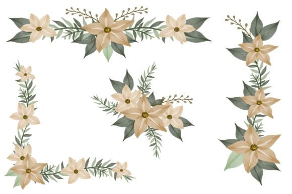 The Arrangement of Cream Floral Watercolor: A Design Toolkit for Modern Creatives