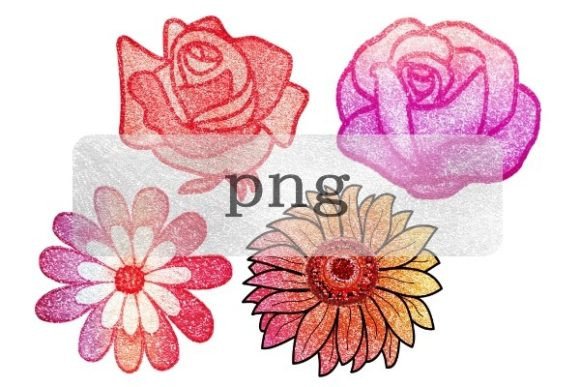 Transforming Creativity: The Power of Glitter Flower Clip Art and Floral Roses PNG