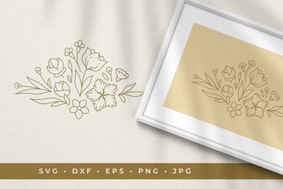 Unlocking Creativity with Floral Vignette Line Art
